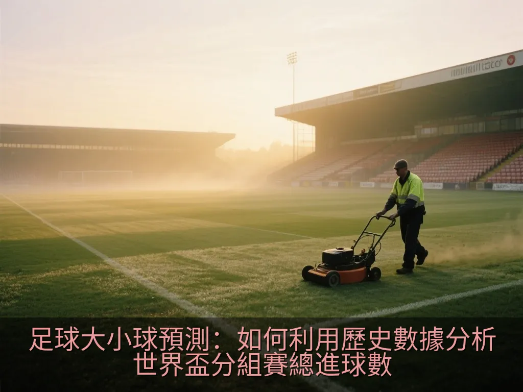 足球大小球預測：如何利用歷史數據分析世界盃分組賽總進球數